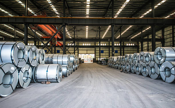 packed rolls of steel sheet, cold rolled steel coils